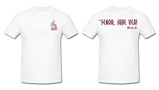 Camiseta blanca Bartimeo